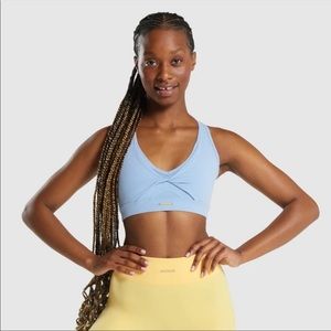 Whitney Simmons x Gymshark V3 Mesh Sports Bra in Goal Blue